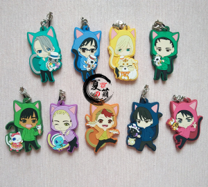 on ice南家糖猫耳橡胶挂件