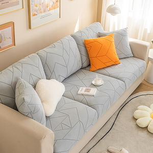 灰色弹力沙发套罩懒人全包万能沙发垫子坐垫套巾沙发罩笠四季通用