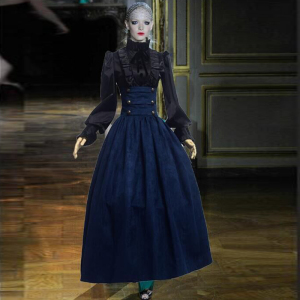 欧洲复古宫廷裙中世纪