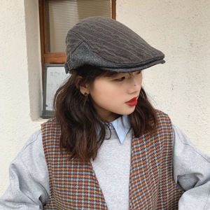 自带复古感前进帽老上海车夫帽时尚穿搭原宿风休闲鸭舌帽男女百搭