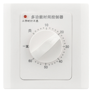 施耐德86型时间定时开关控制器水泵热水器220v机械时控开关面板自