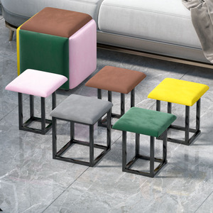 五合一魔方凳子组合多功能家用网红折叠收纳创意矮客厅茶几小板凳