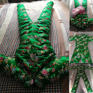 织锦缎棉袄成人