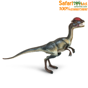 美国safari原装仿真模型玩具摆件认知史前侏罗纪恐龙287829双脊龙