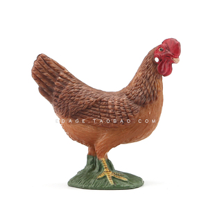 德国思乐原装正版 仿真农场牲畜动物模型玩具 13646母鸡