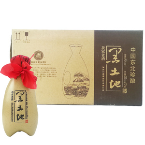 黑土地52度白酒我家老酒礼品白酒12瓶浓香型粮食酒整箱北京发货