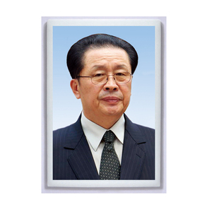 激光彩色高温墓碑瓷像定制老人烤陶瓷板相制作遗像纪念相艺术照片