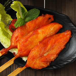 川香鸡柳家庭装包邮冷冻油炸食品奥尔良无骨鸡柳串小吃商用批20串