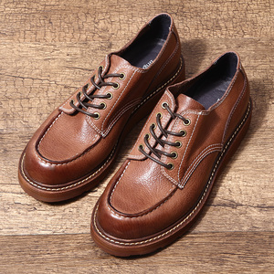 大头运动鞋圆头男