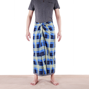 泰国缅甸夏季新款隆基裙纱笼sarong笼基 少数民族服装傣族筒裙