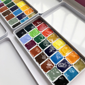 荷尔拜因宫崎骏工作室合作款24色水彩颜料足量0.5ml1ml2ml分装