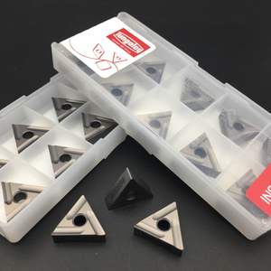 日本东芝数控刀片TNMG160404/08R/L NS9530三角形开槽陶瓷车刀粒