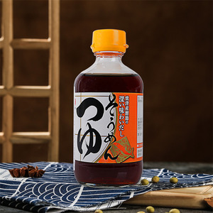 日本进口丸天素面汁300ml日式荞麦面冷面条蘸汁家用乌冬面调味酱