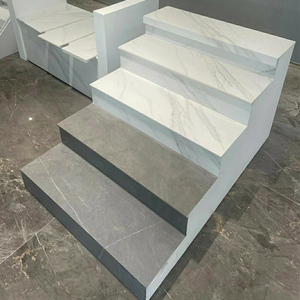 岩板楼梯踏步定制家用别墅洋房复式楼梯天然石板材耐磨防滑台阶
