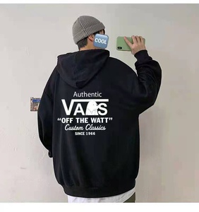 vanspiuvey万斯男女情侣装卫衣宽松连帽套头衫潮牌boy