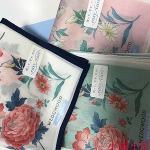 454人付款淘宝日本采购韦奇伍德wedgwood手帕手绢 绕脖小方巾 文艺