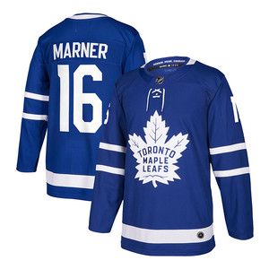 冰球联盟多伦多枫叶队Maple Leafs 16# Marner刺绣冰球球衣训练服