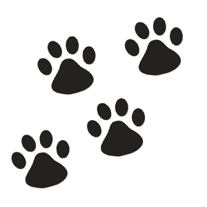 猫爪印 狗爪印 脚印 引擎盖贴 侧门贴 汽车贴纸划痕贴 车门贴