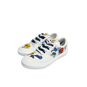 【现货】louis vuitton lv 21ss 秀款 ollie 卡通 涂鸦 帆布 板鞋