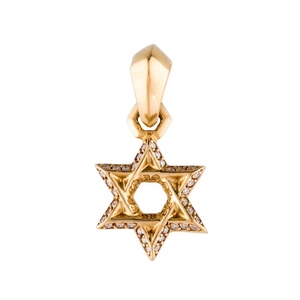 六芒星项链克罗心