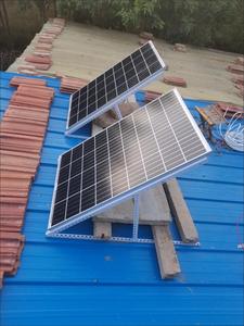 太阳能支架光伏支架电池板支架多孔支架电泳角铁易安装支架三角架