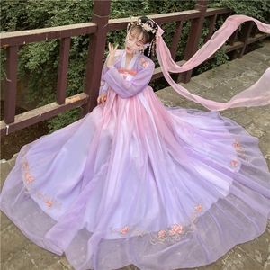 古装汉服女束腰超仙