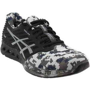 代购 亚瑟士运动跑鞋 asics fuzex黑女子迷彩跑步鞋运动鞋10.