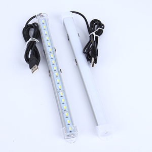 USB灯035铝槽5VLED灯条移动电源充电宝5V灯带宿舍寝室照明灯USB管