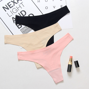 lulu原厂透气丁字裤女性感隐形紧身低腰内裤运动健身瑜伽无痕t裤