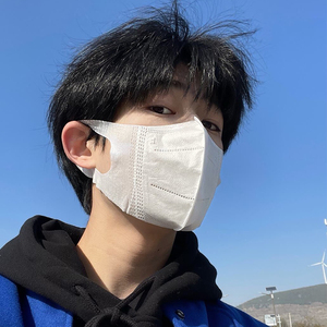 3d立体口罩加大码一次性三层网红男潮款口罩大号全脸遮透气防护罩