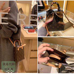 代购lv路易威登女包琴谱包经典老花tote单肩包手提风琴包m69442