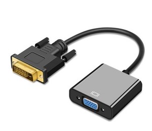 联达科 DVI24+1公转VGA母视频转换器 电脑显卡dvi-D转vga显示器