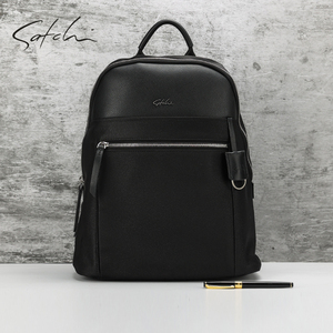 satchi/沙驰双肩包男大容量电脑包旅行包时尚韩版书包潮男士背包