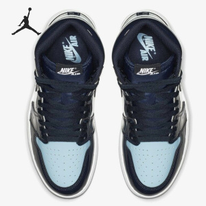 nike/耐克正品air jordan 1 asg aj1 全明星漆皮北卡蓝cd0461-401