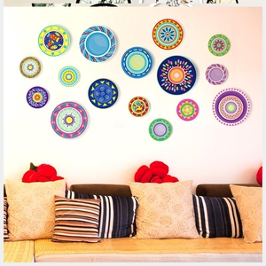 空调洞贴纸装饰创意贴孔洞管道墙洞遮丑墙上窟窿贴画墙贴洞口补盛