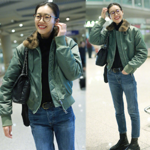 夹克外套女潮短款