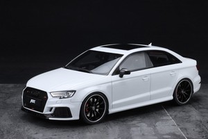 gt spirit 1:18 奥迪rs3 abt sedan white 白色 树脂限量汽车模型