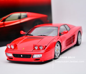 ky京商 1:18 法拉利ferrari 512tr 汽车模型