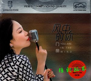 门丽CD碟片专辑 风中的你 网络流行新歌曲 无损音质汽车载cd光盘