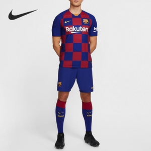 耐克巴萨梅西球衣