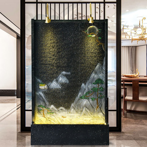 风水池摆件流水喷泉