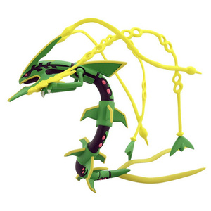 niv帅版正tomy超进化m可c大号mega裂空超座烈空座手办精灵宝梦玩