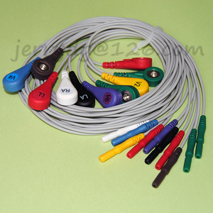 世纪3000动态心电图导联线holter记录盒记录仪连接线