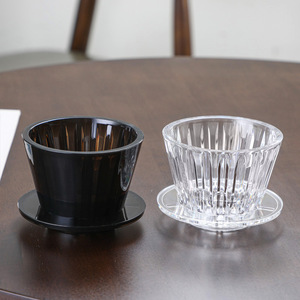冰瞳B75同款手冲咖啡塑料滤杯过滤器折纸蛋糕滤纸咖啡滤杯金龙杯