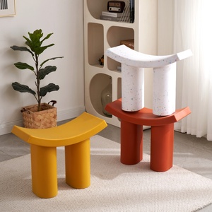北欧设计师原创小飞象凳简约塑料凳子家用小凳子换鞋凳网红小板凳