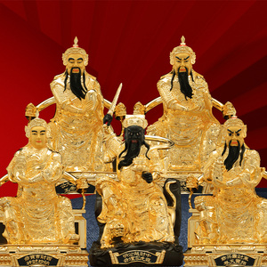 武财神赵公明鎏金