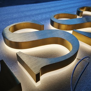 不锈钢背面发光字制作-淘宝拼多多热销不锈钢背面发光字制作货源拿货 