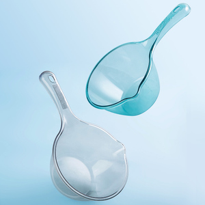 加厚塑料水瓢 厨房水勺塑料花洒家用沐浴水勺婴儿童洗澡水瓢舀子