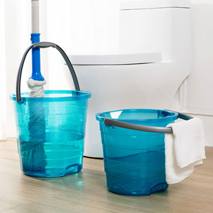 透明加厚水桶手提水桶大号储水桶洗澡洗衣桶家用塑料学生宿舍桶子