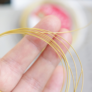 diy珠宝线 日本金丝软线钢丝线 穿珍珠项链 串珠线穿手链串珠线